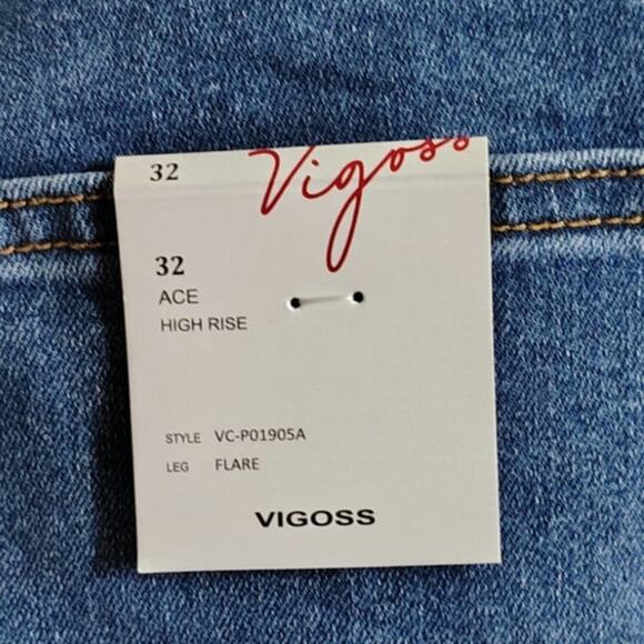 Vigoss Ace High Rise Jeans  Womens Size 32 - Picture 4 of 5